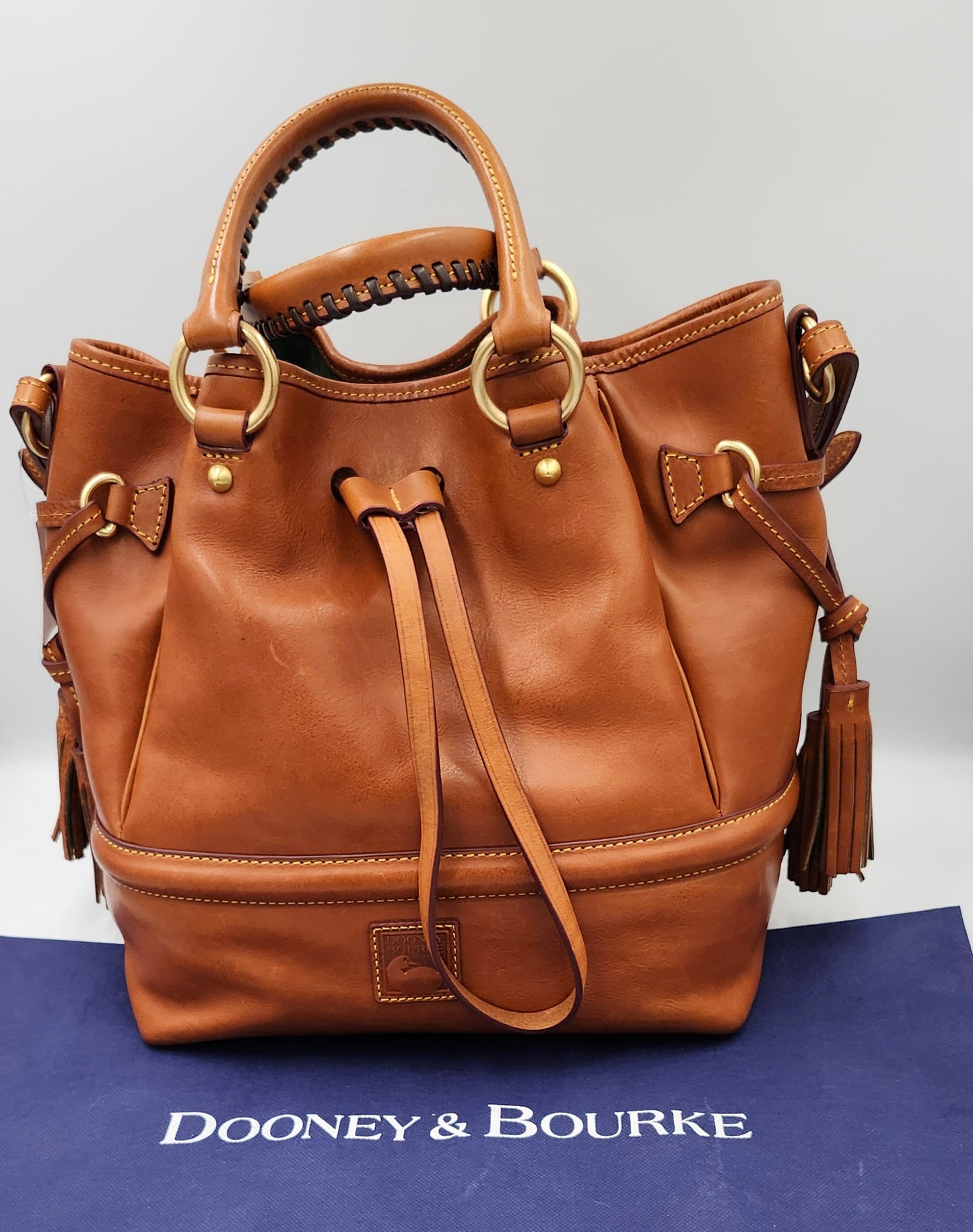 Dooney & Bourke Florentine Leather Buckley Bag