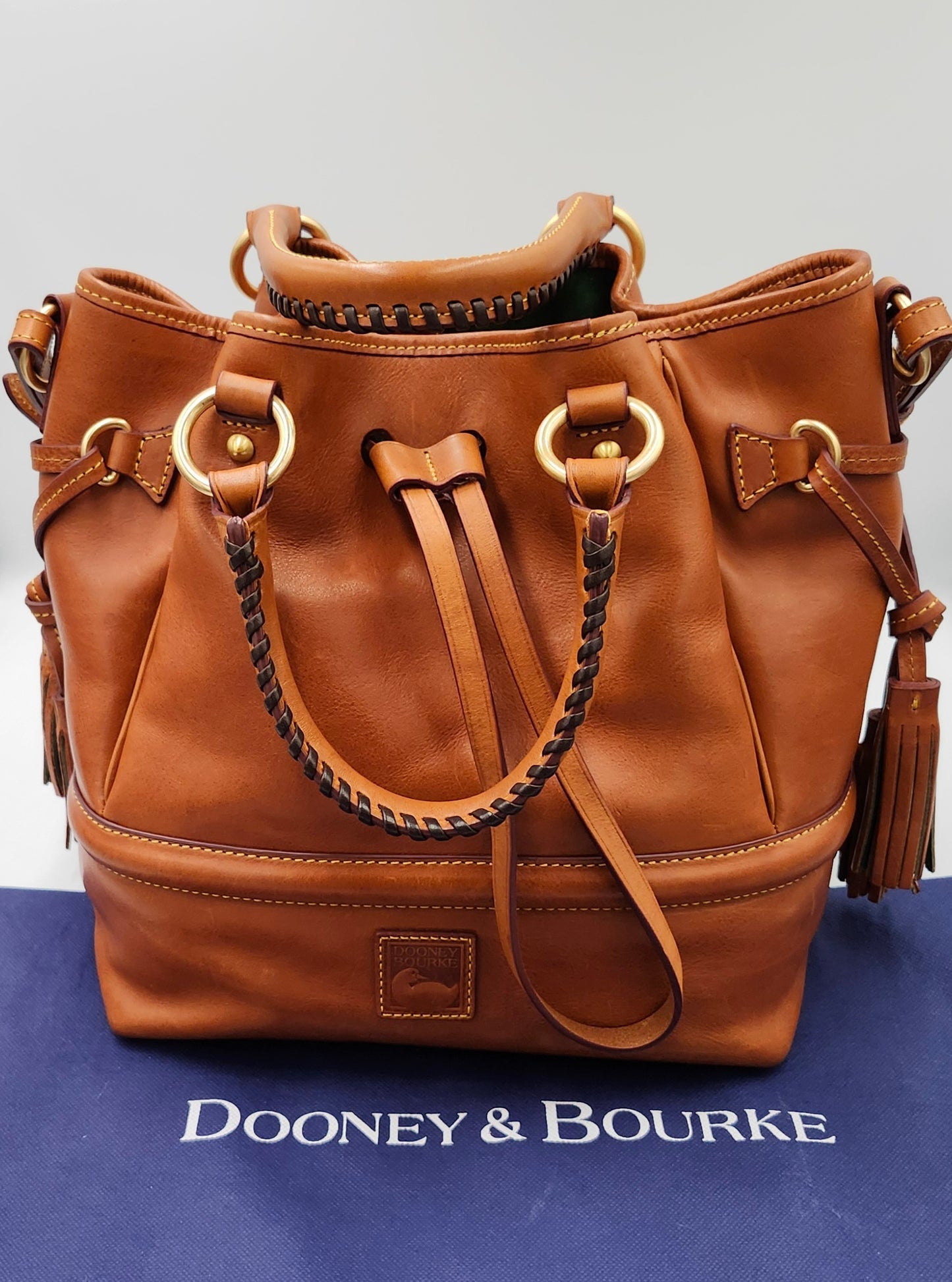 Dooney & Bourke Florentine Leather Buckley Bag