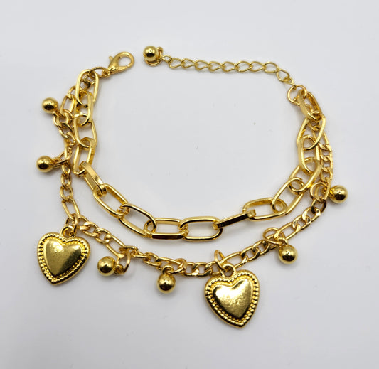 Jewelry - Bracelet Cuban Link 18k gold plated